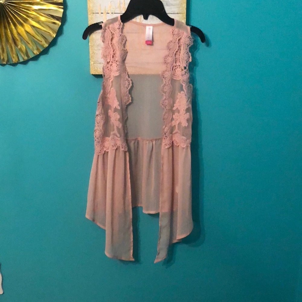 Light pink shrug!